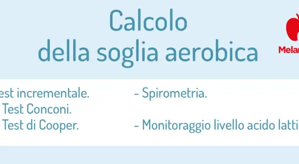 Calcolo della soglia aerobica: test incrementale, Conconi, Cooper, spirometria e monitoraggio lattato.